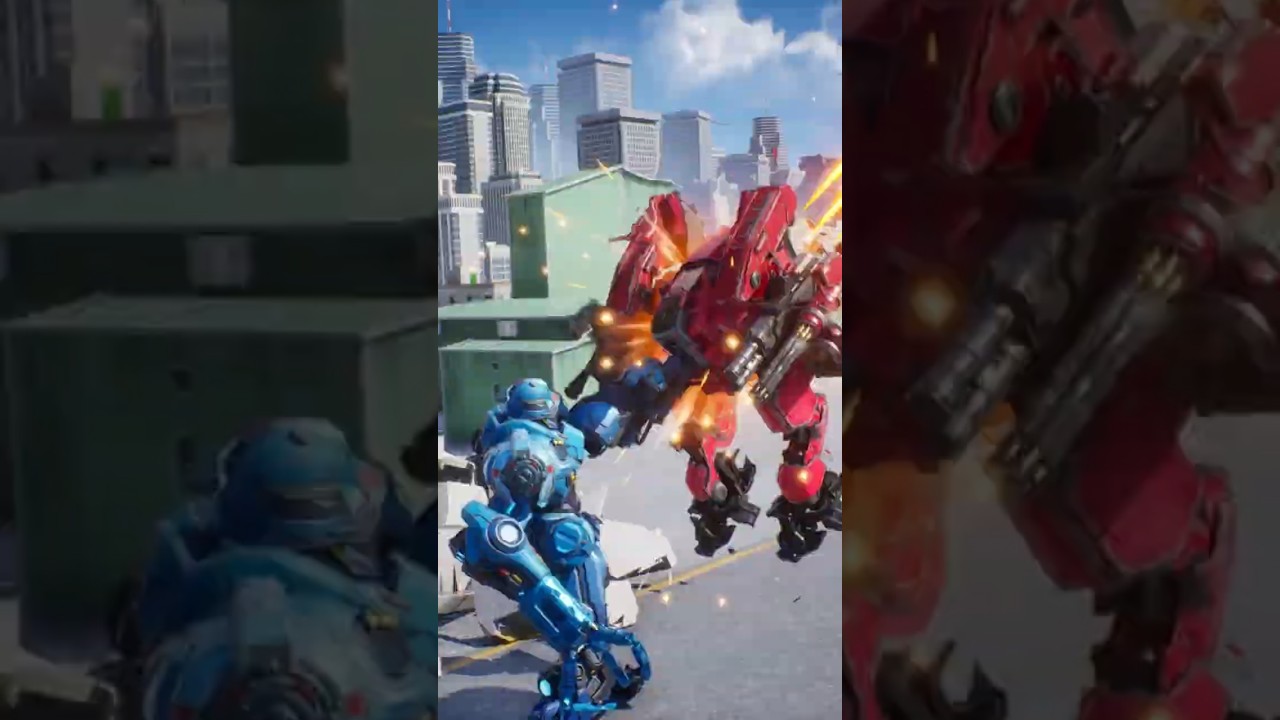 🍀 Лучшие смешные игры: Titan Rush 🤖 #titanrush #topfunnygames