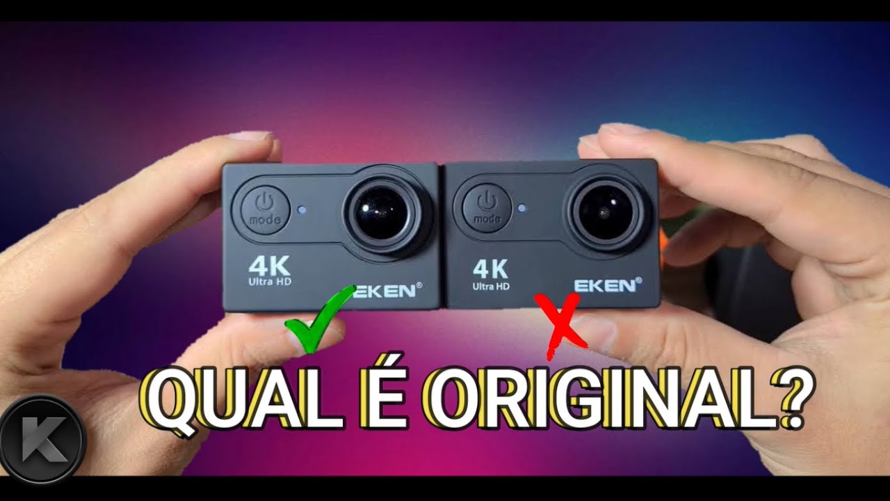 ORIGINAL x RÉPLICA | COMO SABER se COMPROU umA EKEN H9R ORIGINAL.....