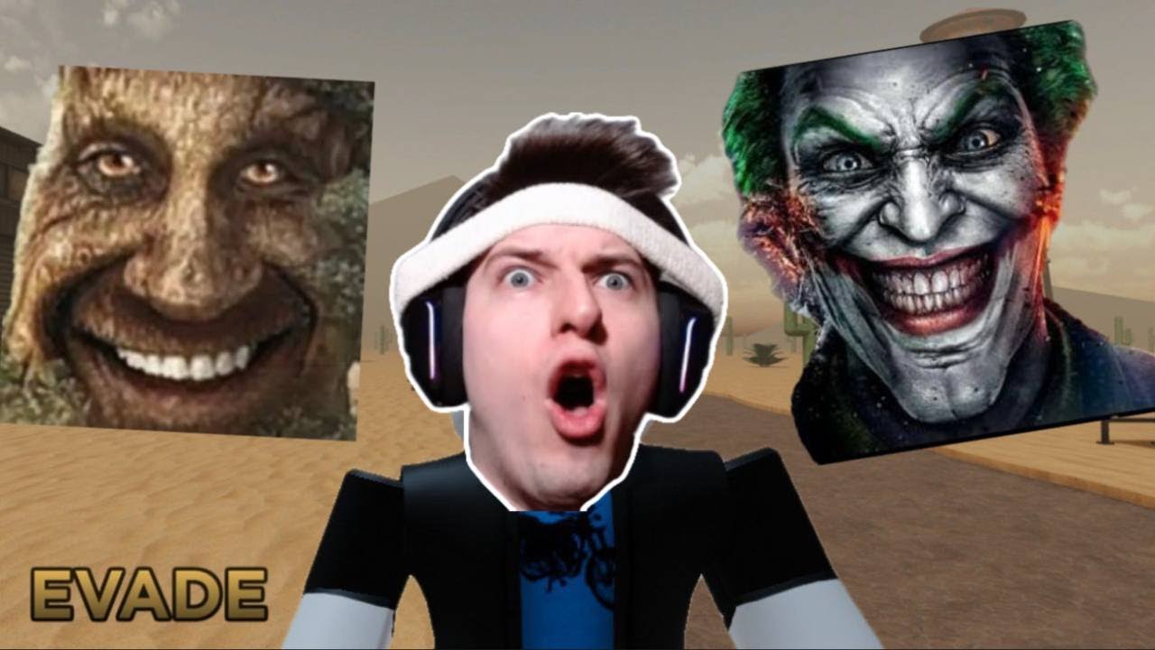УБЕГАЮ ОТ МЕМОВ В РОБЛОКСЕ 🤯 - ROBLOX: EVADE