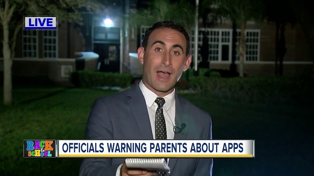 Officials warning parents about apps