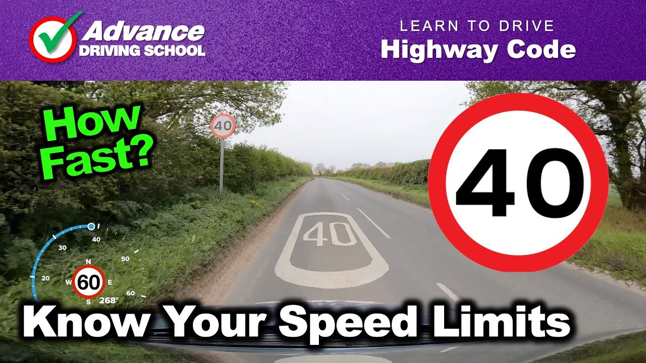 Know Your Speed Limits  |  Highway Code