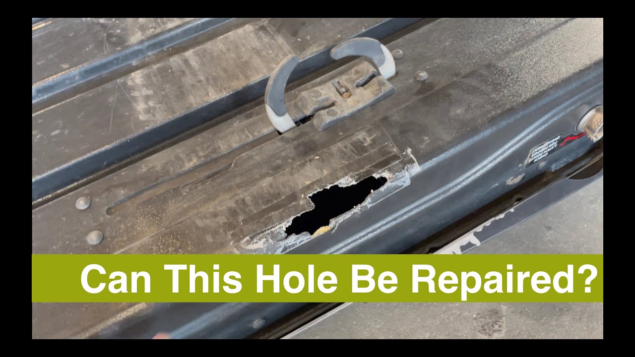 How to Repair Holes in a Cargo Box
