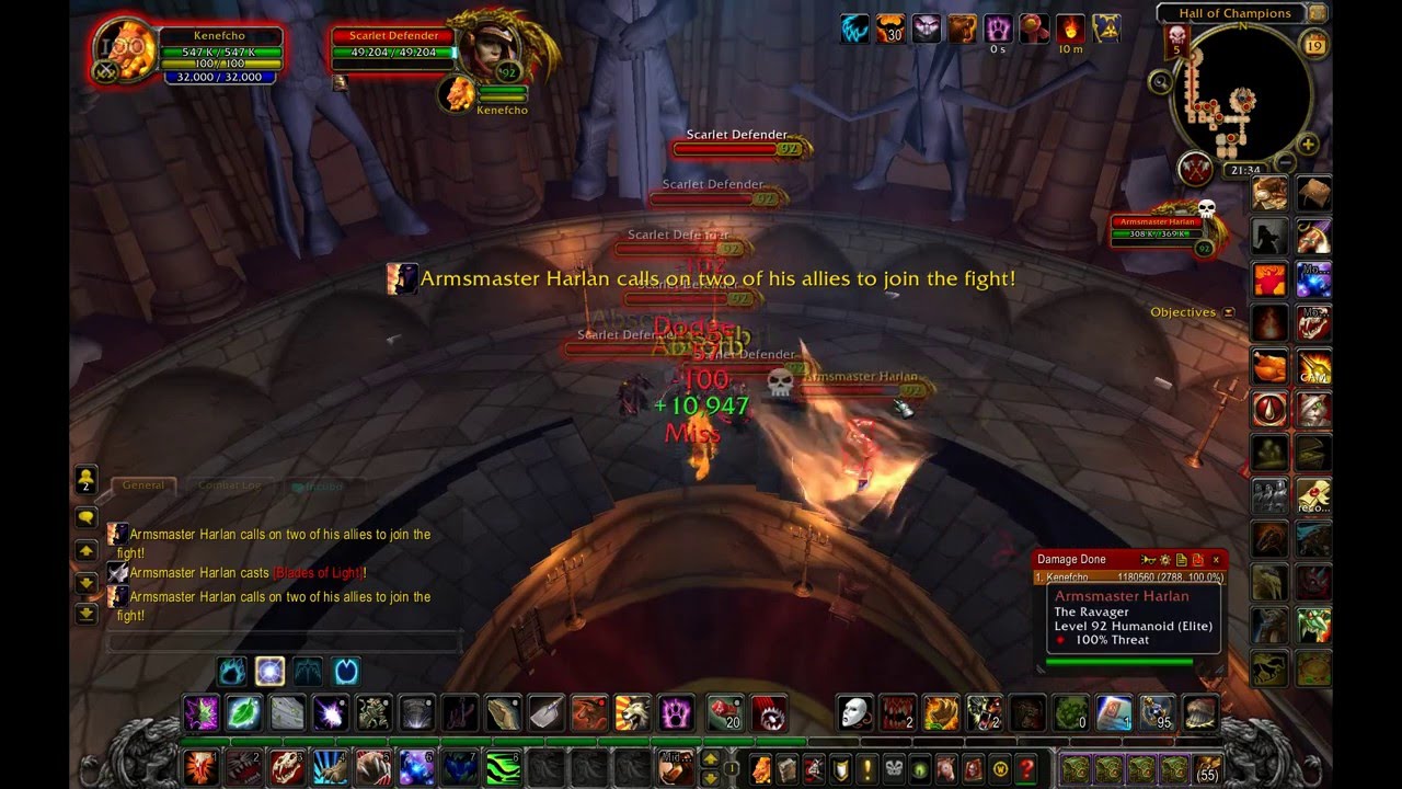 How to solo the achievement Mosh Pit in Scarlet Halls