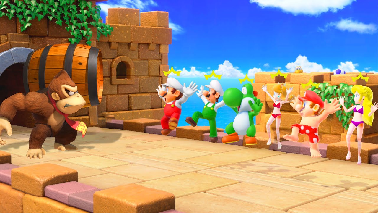 【マリオパーティ スイッチ】すべてのサバイバルミニゲームマリオが勝つ(最強CPU｢たつじん」)