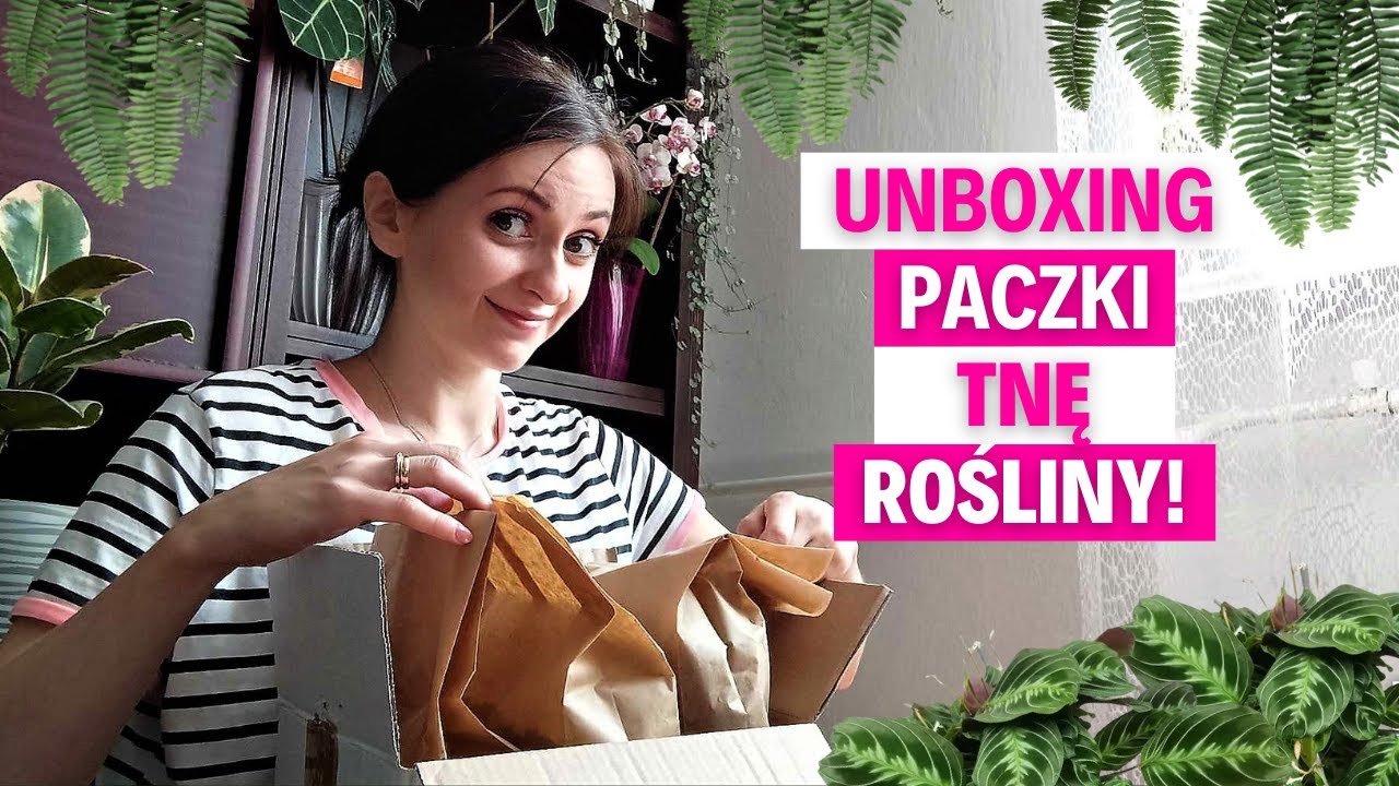 Unboxing paczki z allegro🎁Tnę rośliny🌱Roślinki Gosi🌱- Gosia i Miłosz