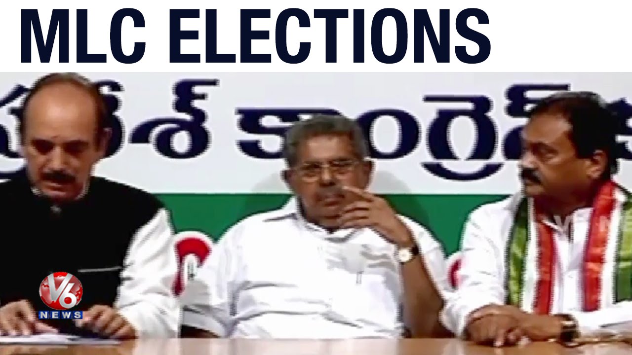 Telangana Congress leaders concentrates on MLC elections | V6 (30-05-2015)