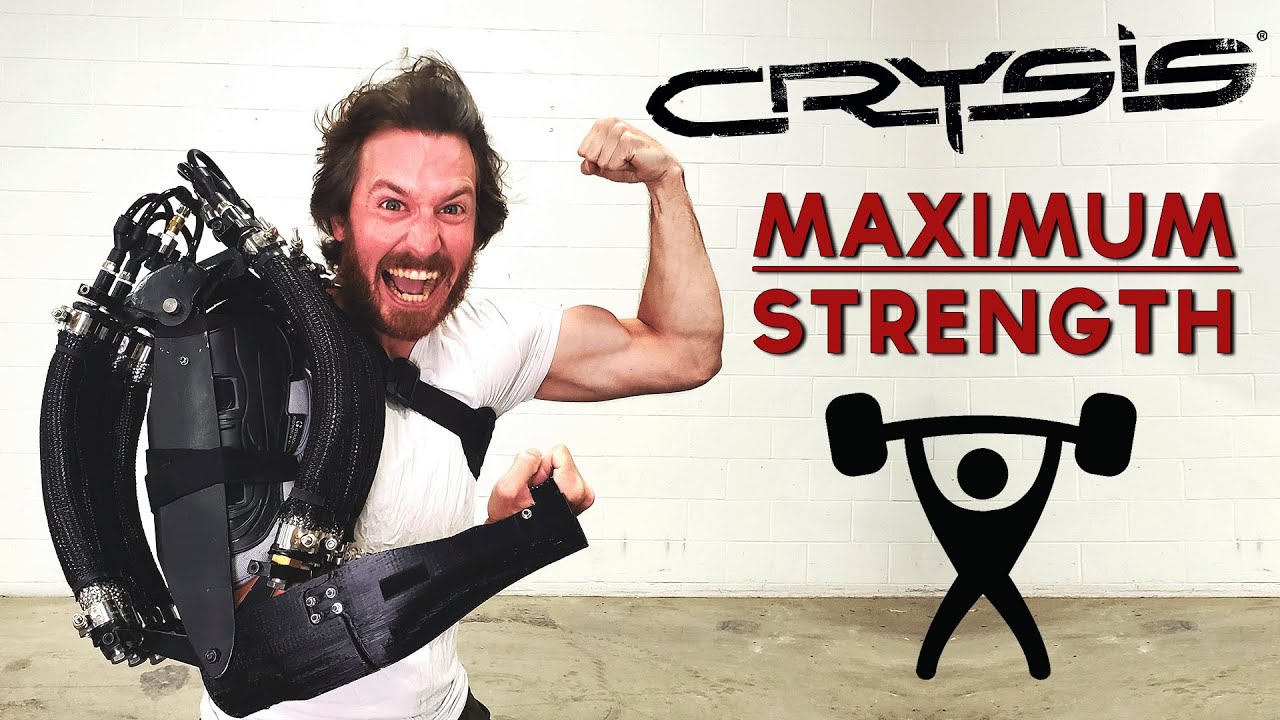 BIONIC ARM = MAXIMUM STRENGTH (Crysis Nanosuit IRL)