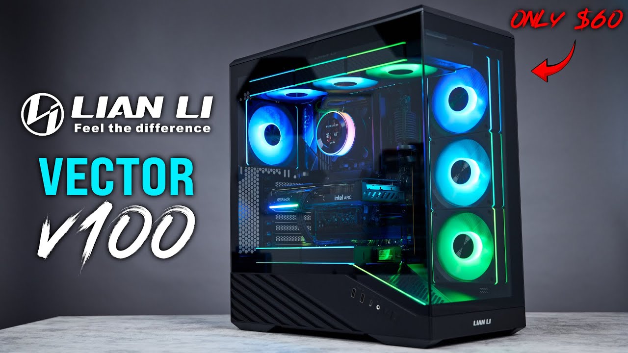 Lian Li Vector V100 - Budget Case with Big Brain Energy