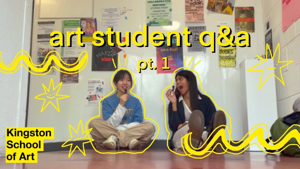 art student q&a part 1 - illustration animation, Kingston School of Art ☻ ✏︎✍︎