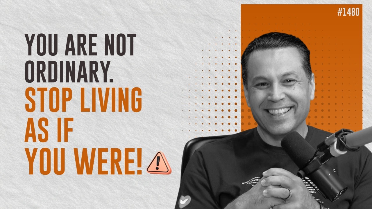 YOU ARE NOT ORDINARY. STOP LIVING AS IF YOU WERE! ⚠️| #1480