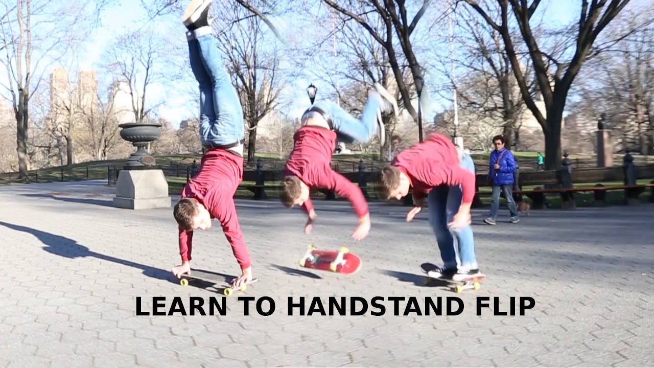 FREESTYLE TRICK TIP: Handstand Flip