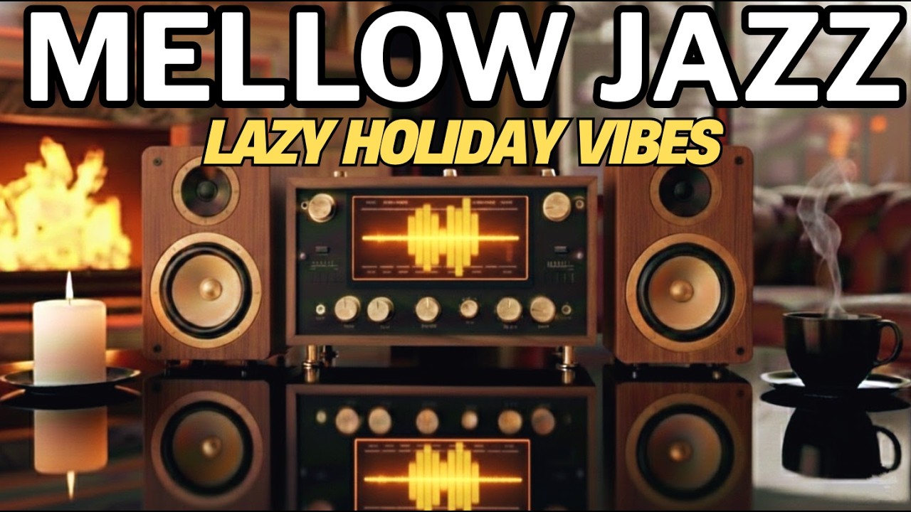 MELLOW JAZZ – Lazy Holiday Vibes | Relax with Smooth Jazz & Soulful R&B Instrumentals (No Vocals)