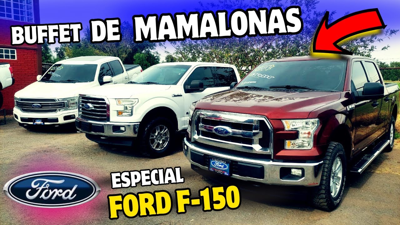 🟢 Más de 100 MAMALONAS FORD F-150 TRUCKS FOR SALE USED CARS