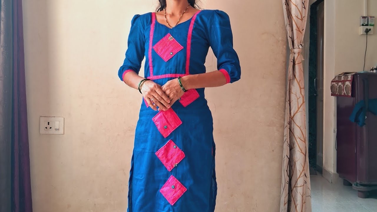 KURTI cutting and stitching Detail video 