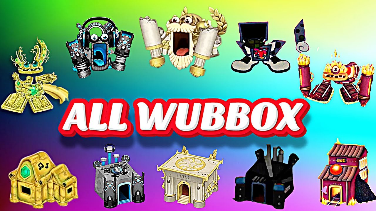 ALL WUBBOX 😈UP/DOWN - EGGS & BOXES🏰ALL ISLANDS🏝 