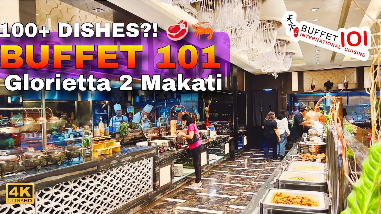 Тур INSANE BUFFET 101 MAKATI! Обновлённые цены и огромный выбор блюд в Glorietta 2! 🇵🇭
