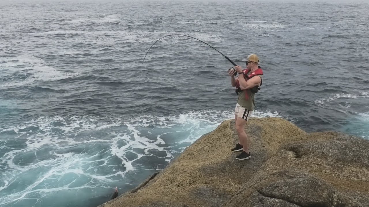 Rare Catch Off The Rocks