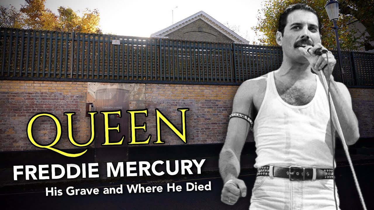 Freddie Mercury - His Grave and Where He Died (QUEEN)   4K