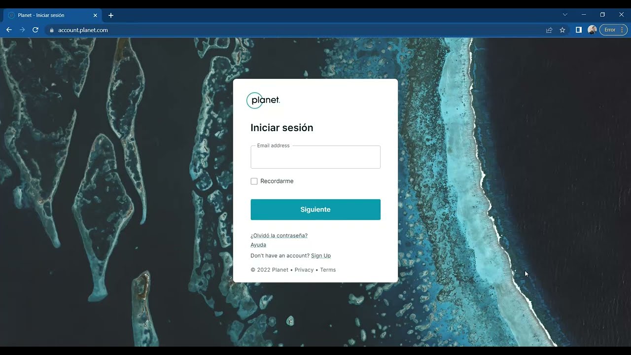 Tutorial Descarga de Imágenes satelitales Planet  multiespectrales de alta resolución 4,7 mts Gratis