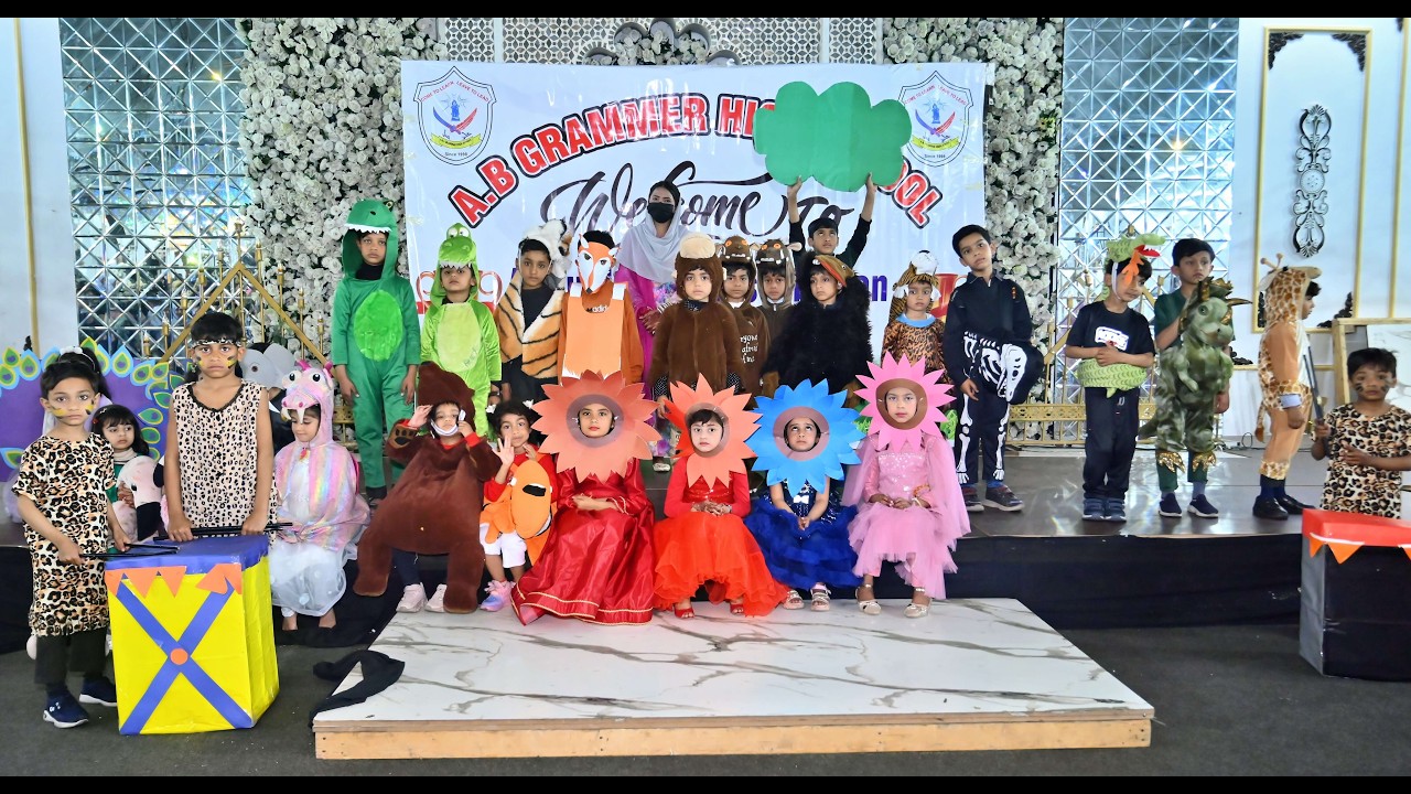 Jungle Jungle Kids Dance Performance | AB Grammar High School Annual Function 2026 | Stage Show