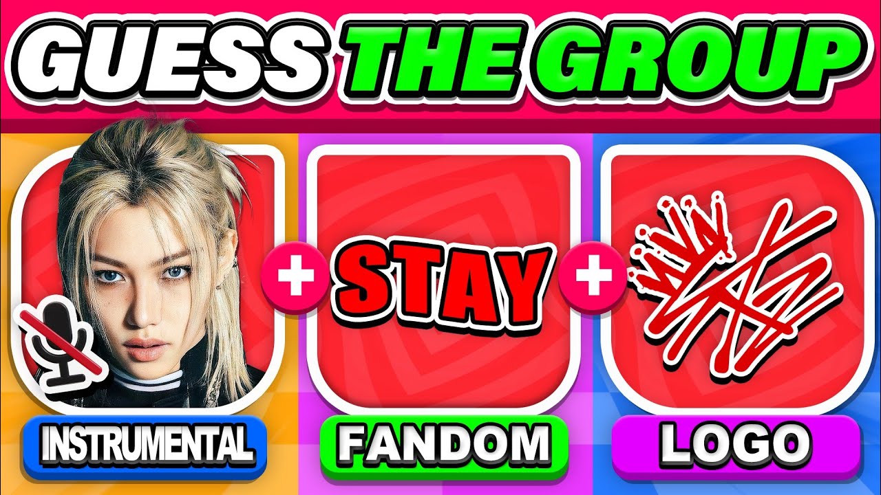 GUESS THE GROUP BY 3 CLUES ✨🔥| KPOP GAMES /KPOP QUIZ 2024 🎮