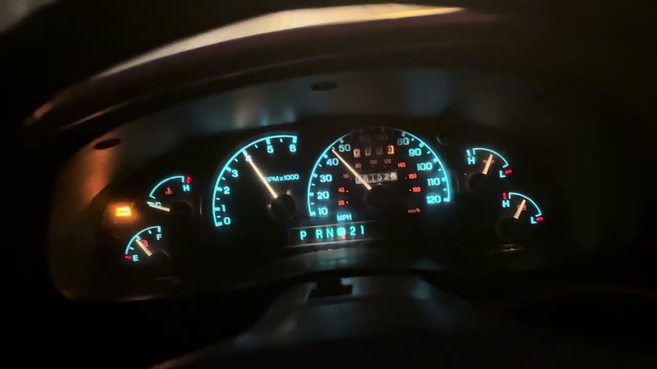 1997 Ford Ranger 4.0 0-60 run 