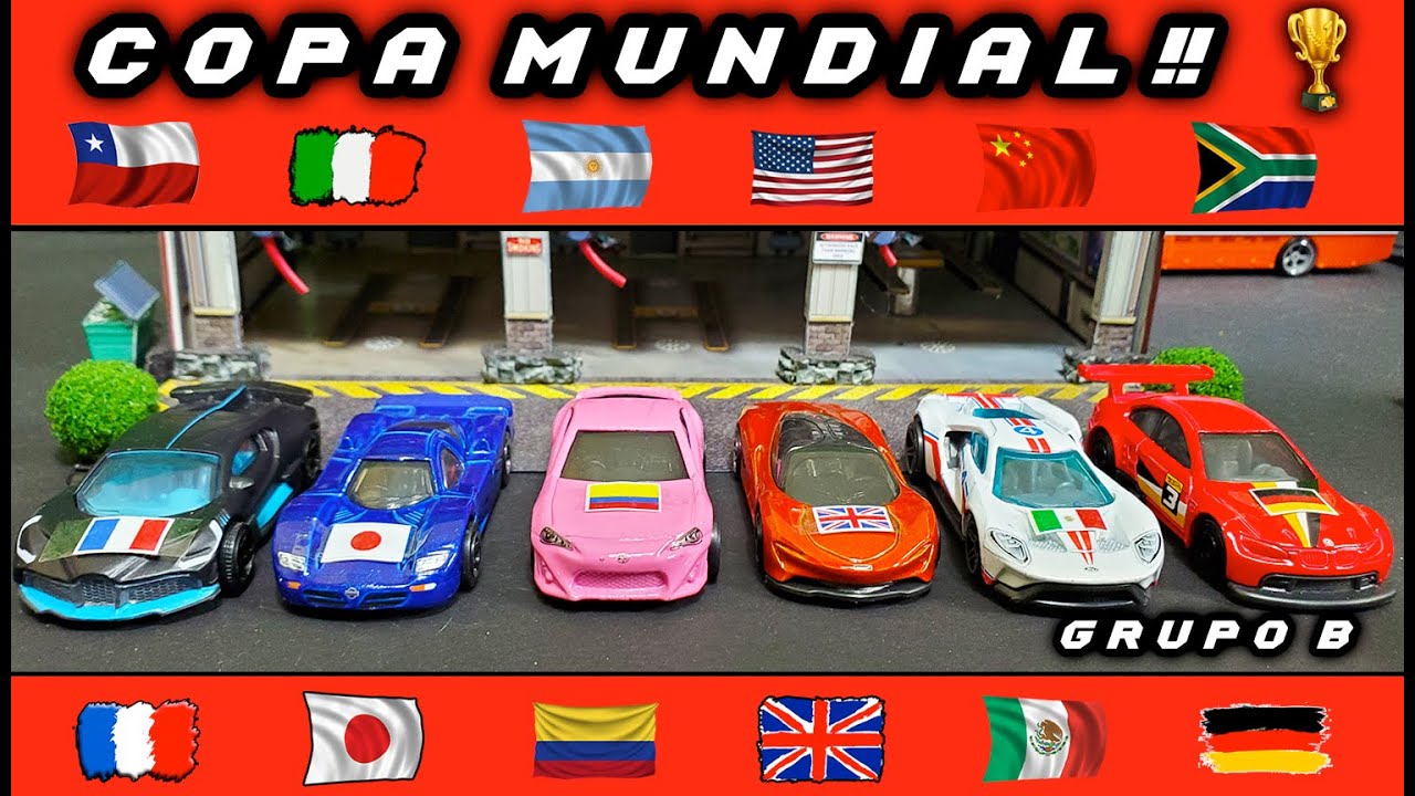Hot Wheels - World Cup - Grupo B