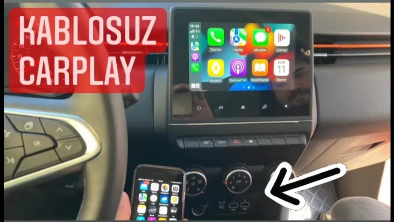 Renault Kablosuz Carplay Easylink Tanıtma 