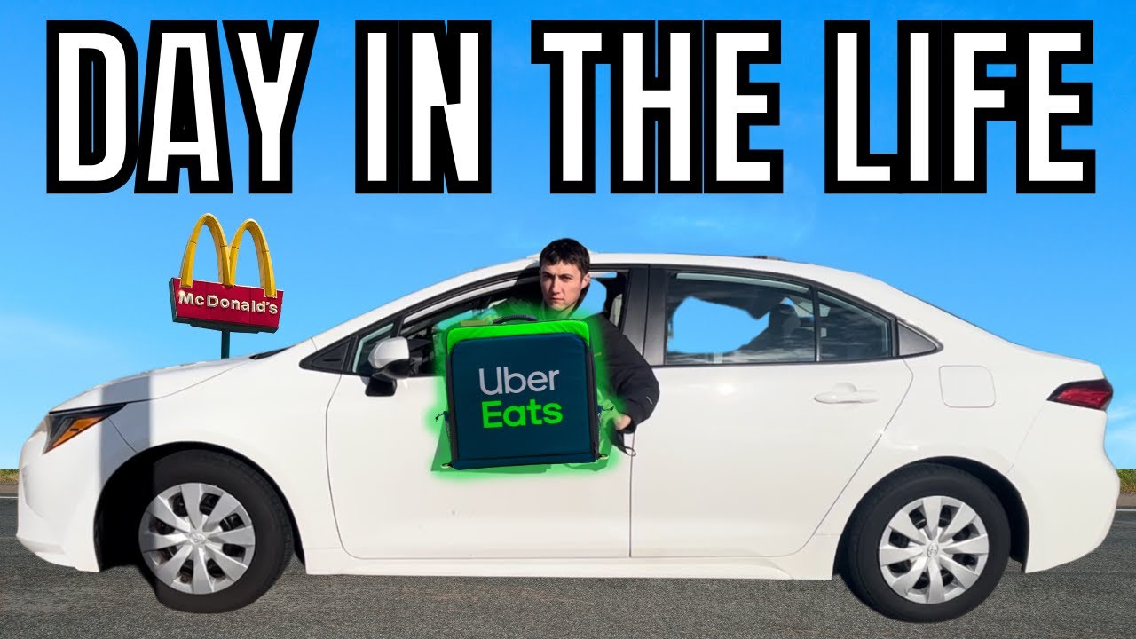 День из жизни водителя Uber Eats
