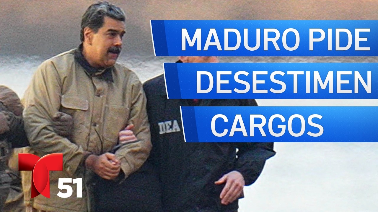 Maduro pide a juez que desestime los cargos en su contra