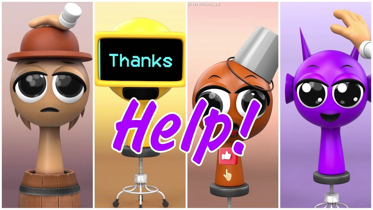 SPRUNKI Incredilbox HELP!  Tiles Hop EDM Rush 22
