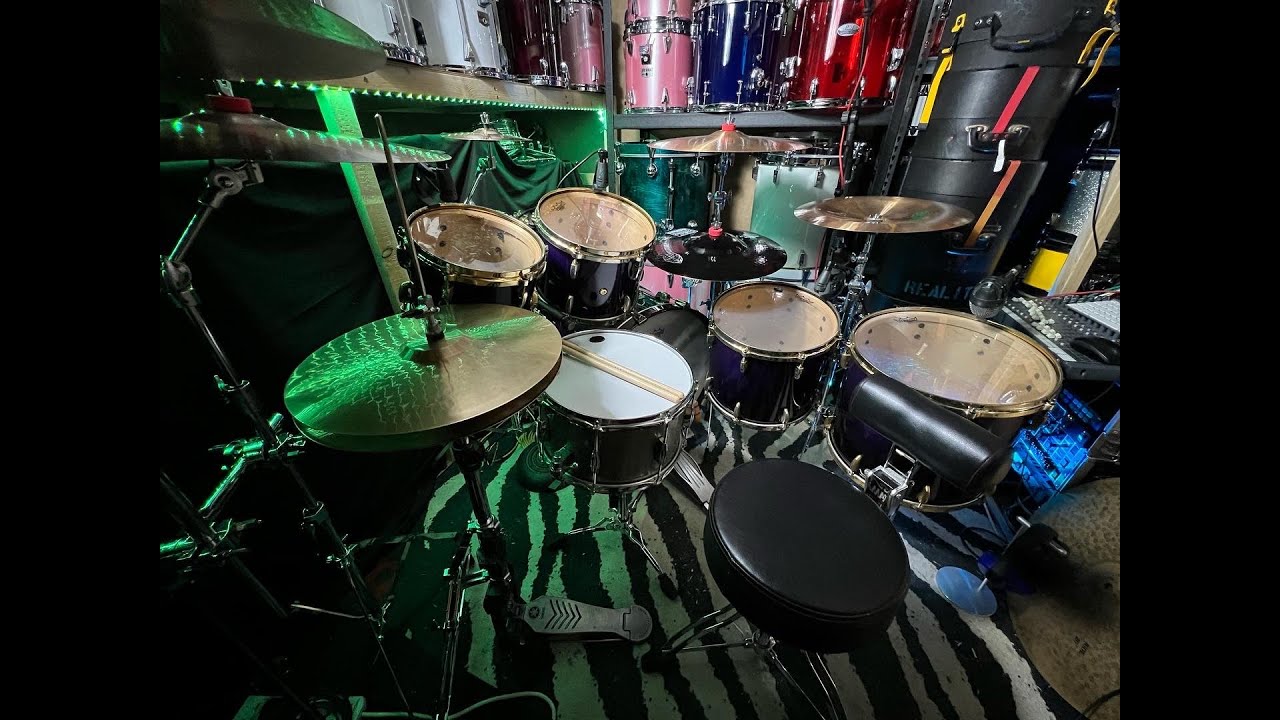 Tie Your Mother Down - Drums only and gear run down