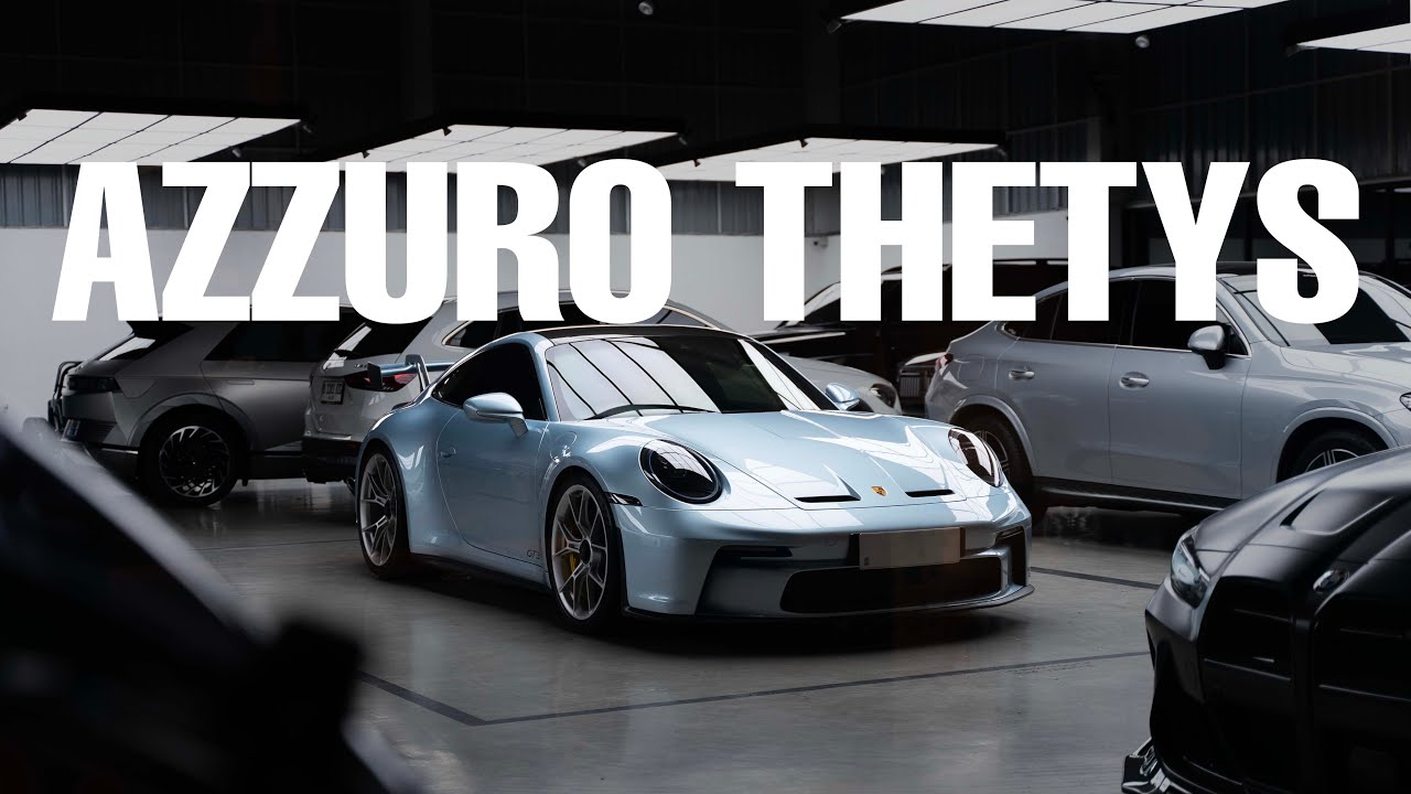 Porsche GT3 Azurro Thetys | PORSCHE Personalization Project | SPPF removable paint
