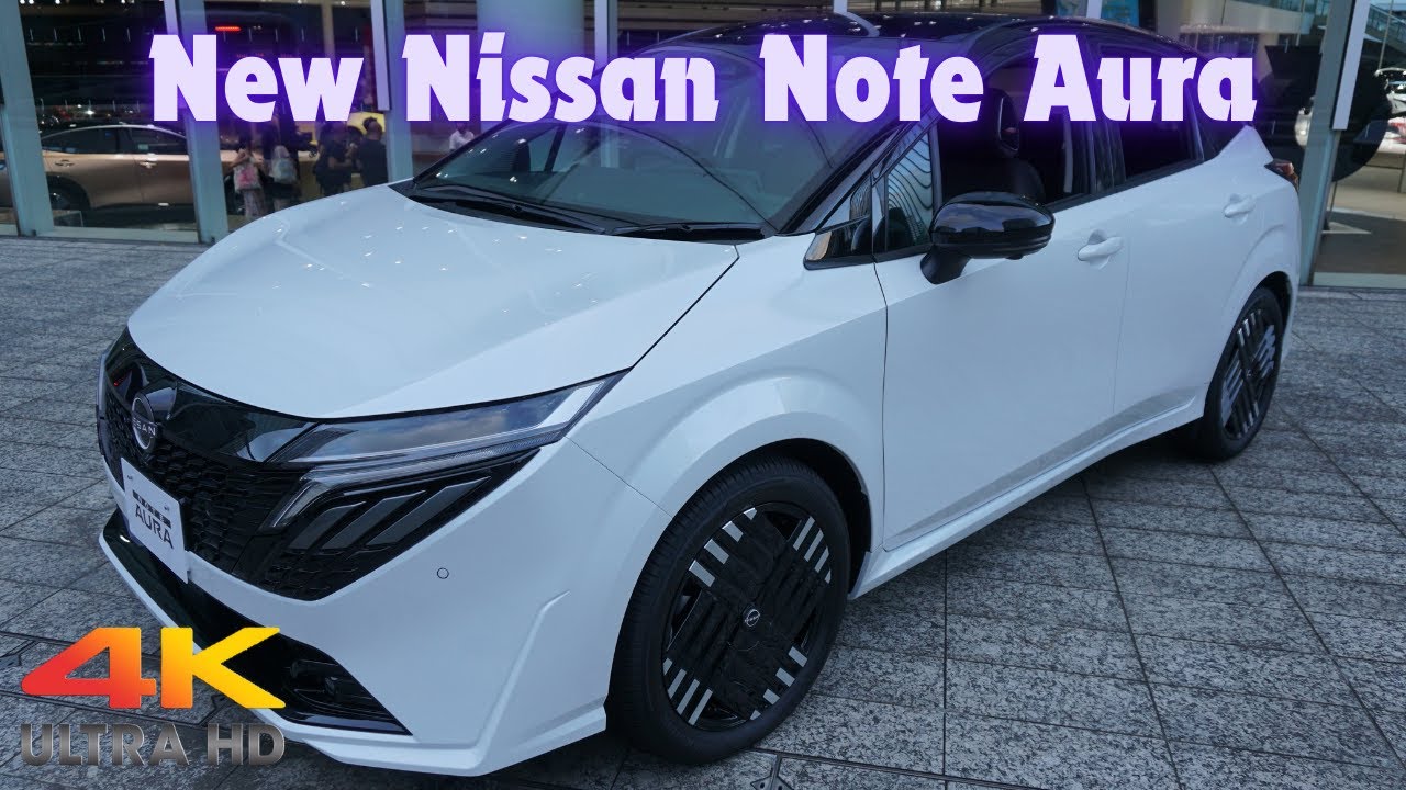 新型日産ノートオーラG 2025年モデル - New Nissan Note Aura G 2025 White - NEW 2025 NISSAN NOTE AURA G 2025 Green
