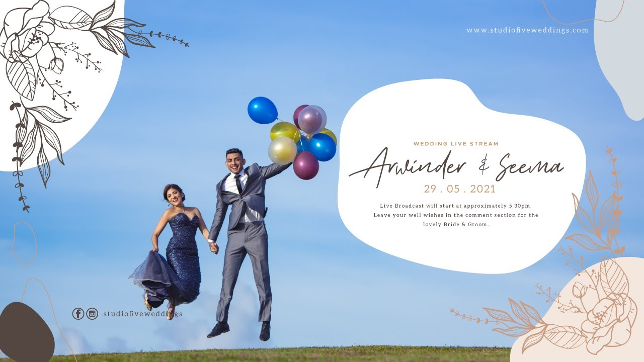 Wedding Livestream Of Arwinder & Seema @ Reddot Brewery in Dempsey, Singapore | Pastor Simon
