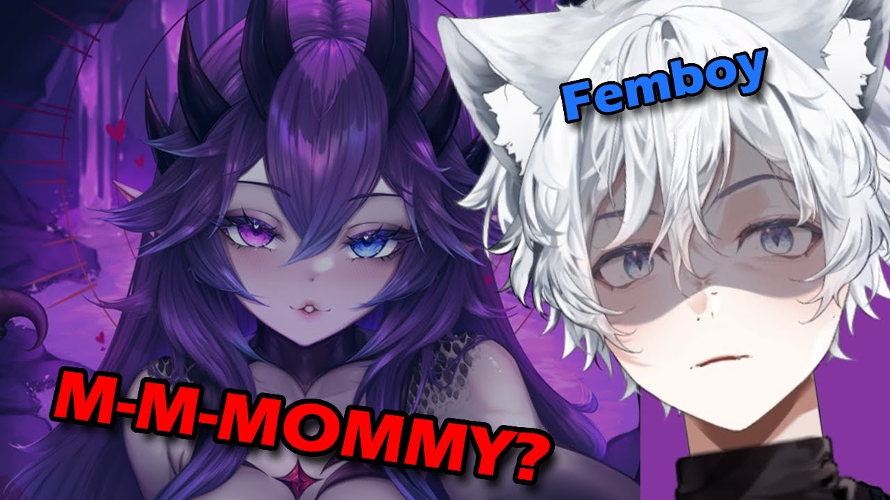 This Femboy is Scared of Her...