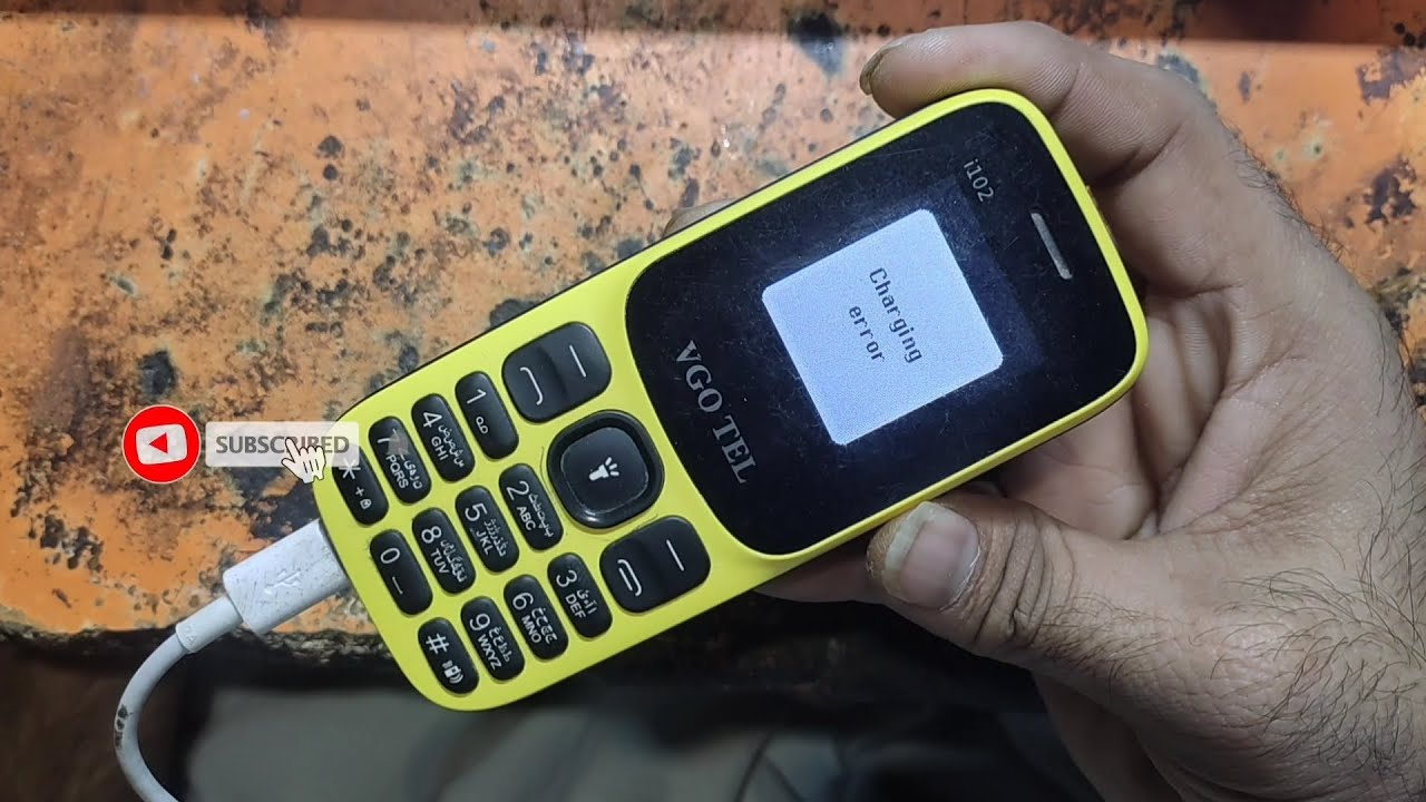 VGO TEL i102 charging error solution_all keypaid charging