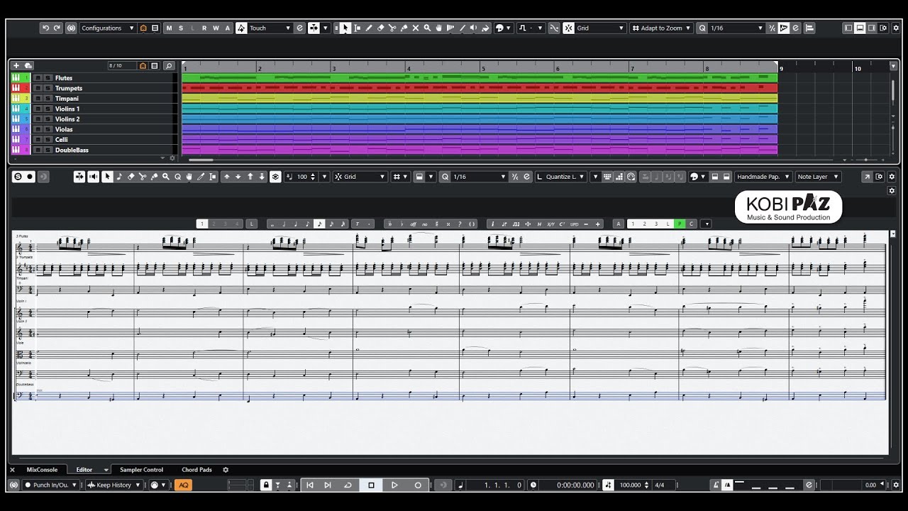 Orchestration In Cubase