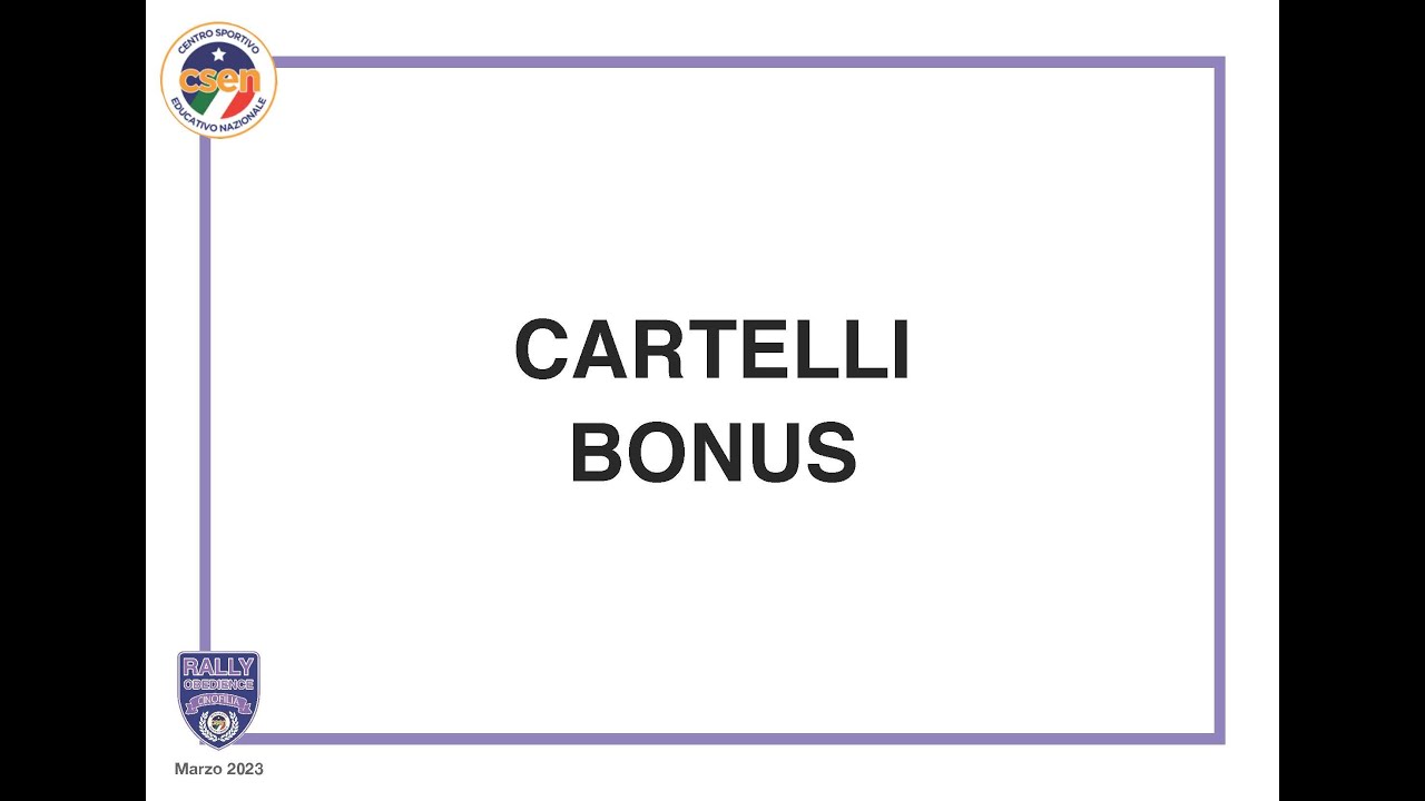 Rally Csen Cartelli Nuovi