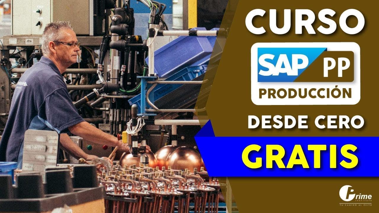 SAP PP - curso Sap producción