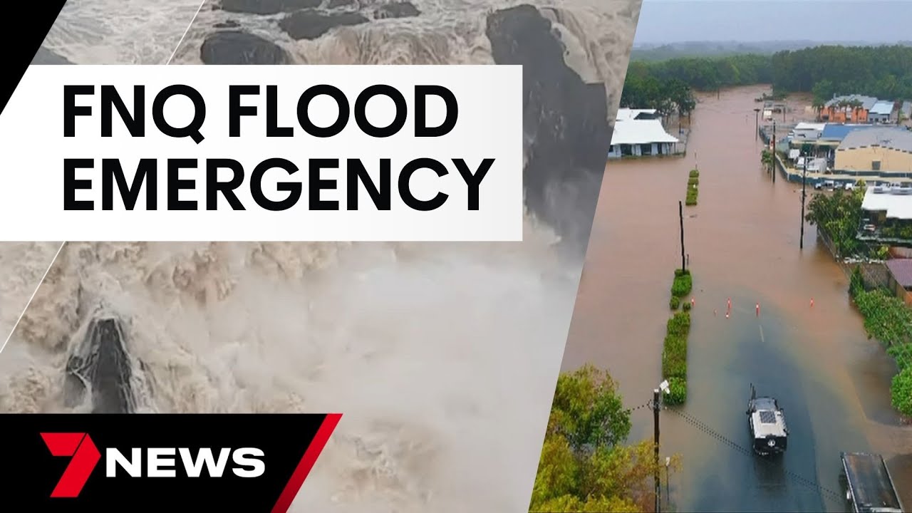 Major flood emergency is unfolding in Far North Queensland | 7 News Australia