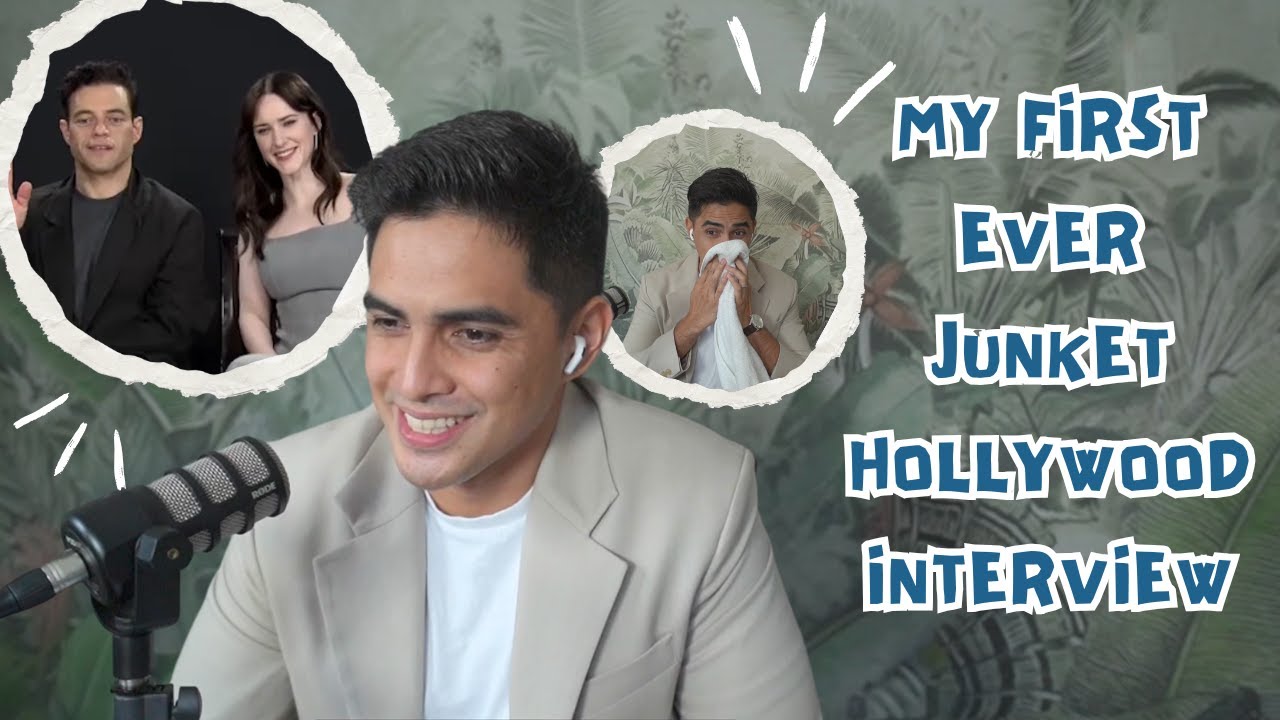 I Got to Interview Rami Malek & Rachel Brosnahan?! + BTS Moments | The Amateur