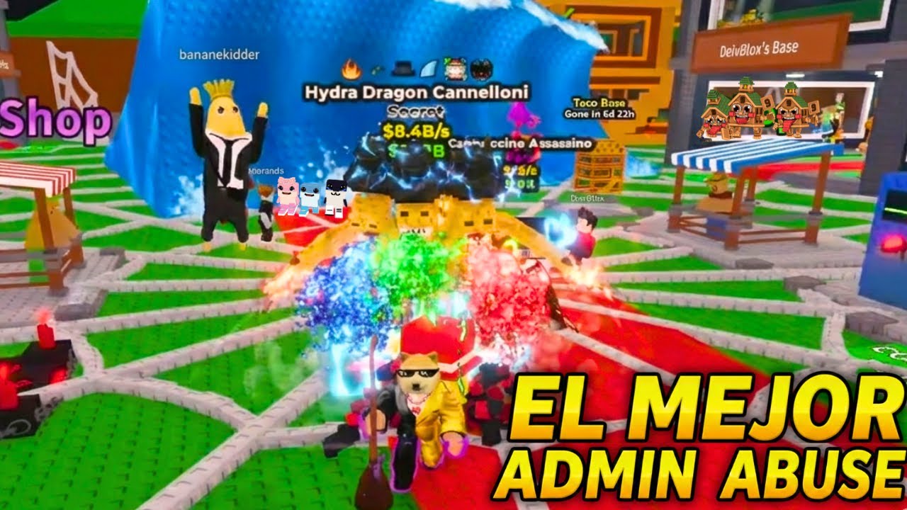 CONSEGUIMOS EL HYDRA DRAGON CANELLONI EN EL ADMIN ABUSE DE LOS TSUNAMIS 😱🌊