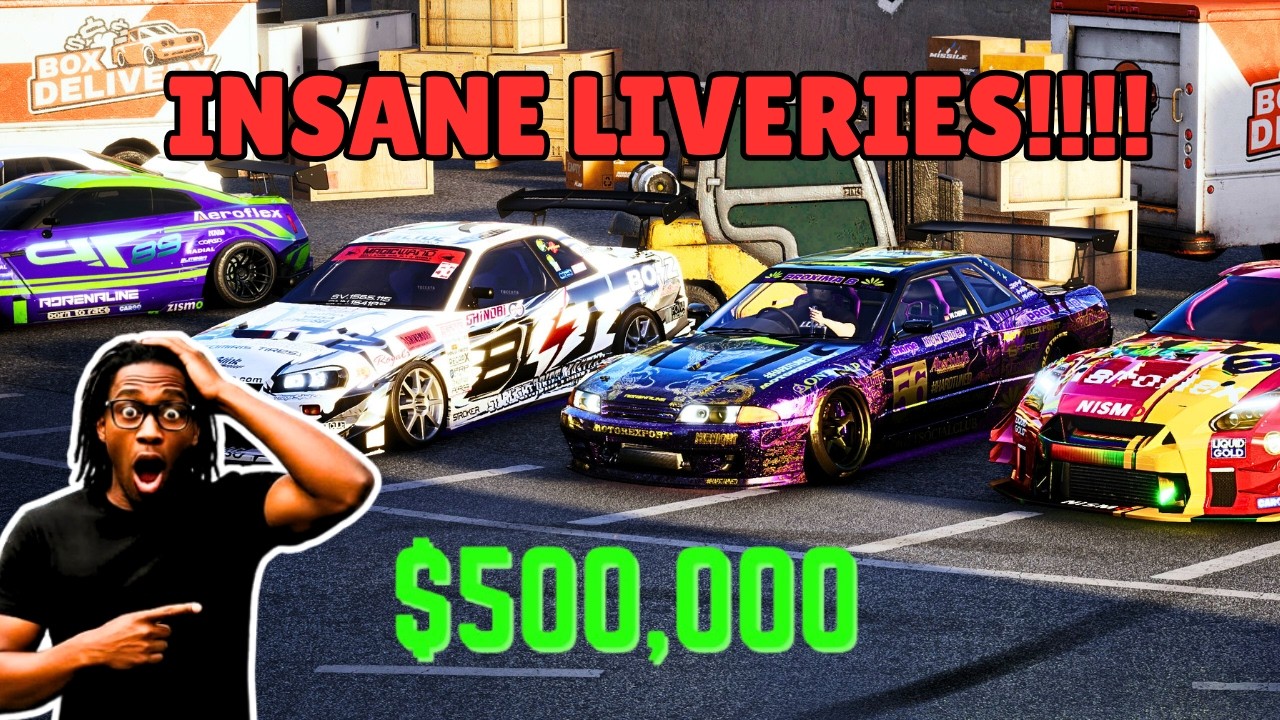 CarX Street INSANE Liveries!!! 😱😱😱