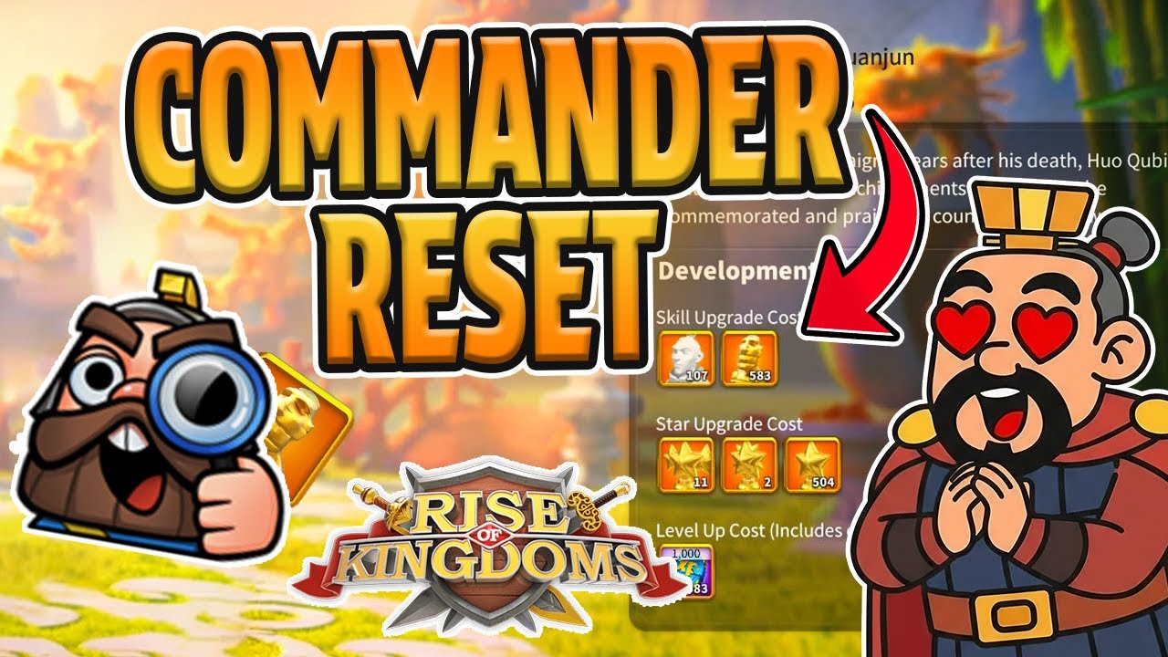 Сброс командиров &mdash; Декабрьский Вопрос Ответ Pазработчиков | Rise of Kingdoms (RoK)