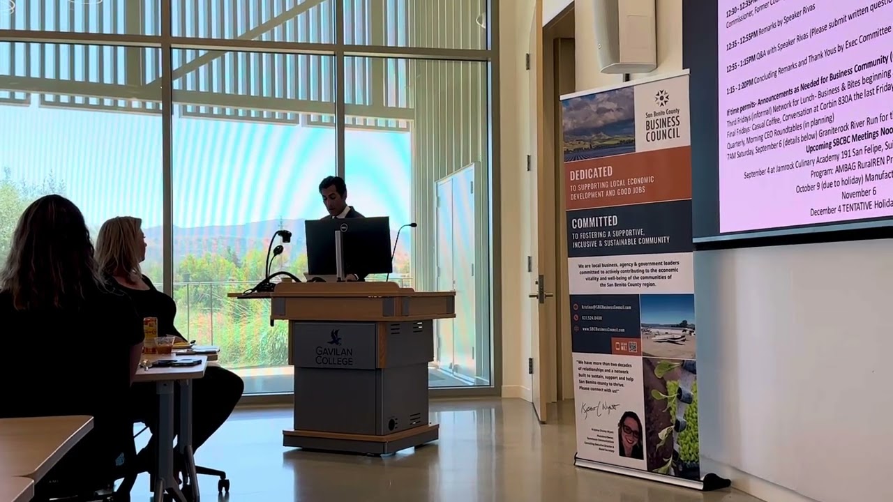 Speaker Robert Rivas Keynote 