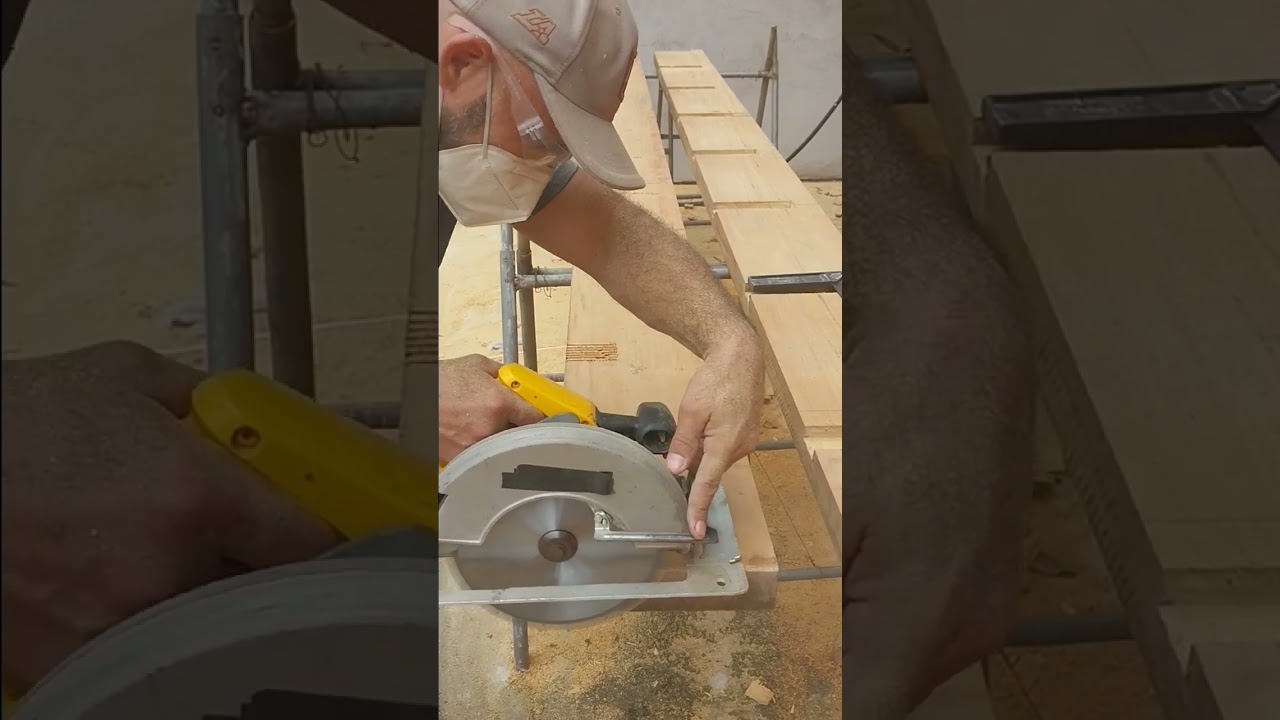 cortes para acabamento em pergolado #f&aacute;cil #pergolado #carpintaria #woodworking
