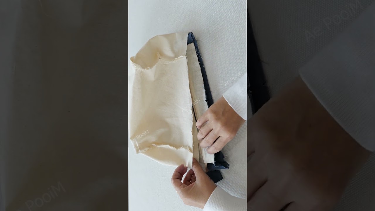 🌸DIY Zipper Tote Bag  👜 #bag #sewing   #sewingprojects #totebag