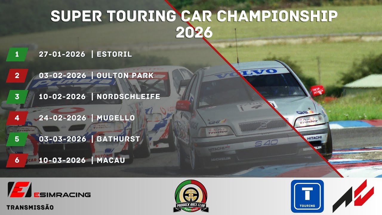 Paddock Race Club Portugal | STCC | R1 | Estoril