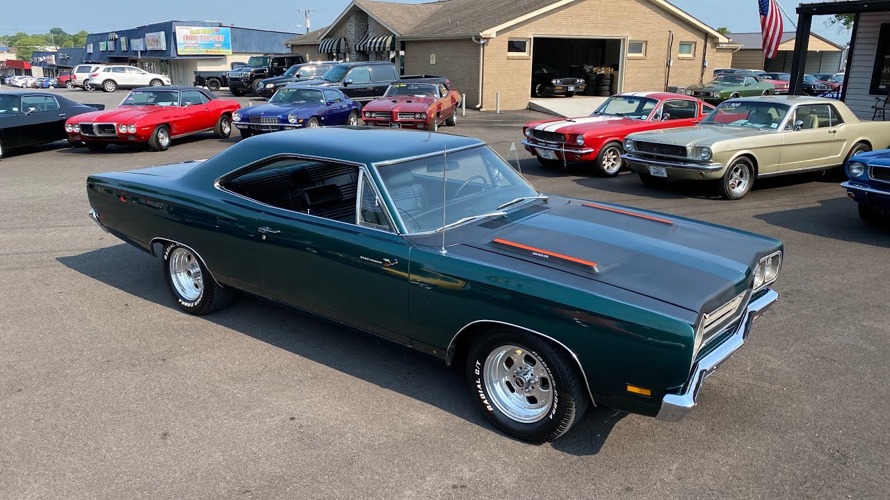 Test Drive 1969 Plymouth Road Runner SOLD $37,900 Maple Motors #1212